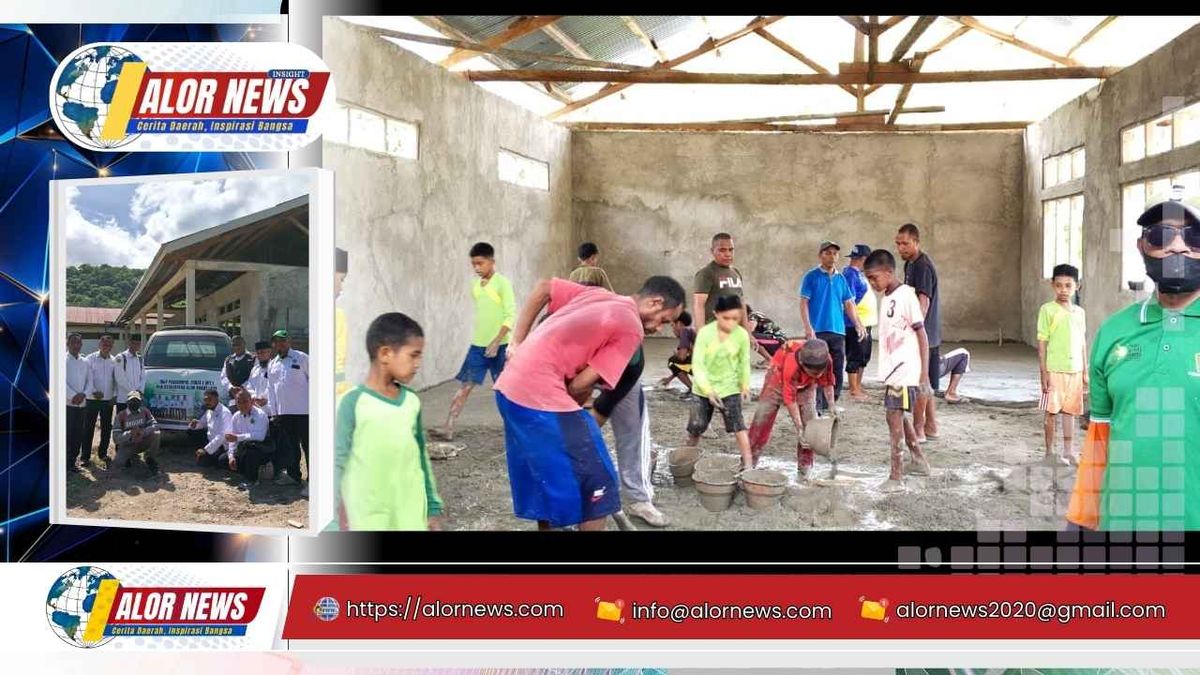 UPZ KUA ABAL Salurkan Donasi Muzakki untuk Pembangunan MIS Wahing dan MTs Dullolong