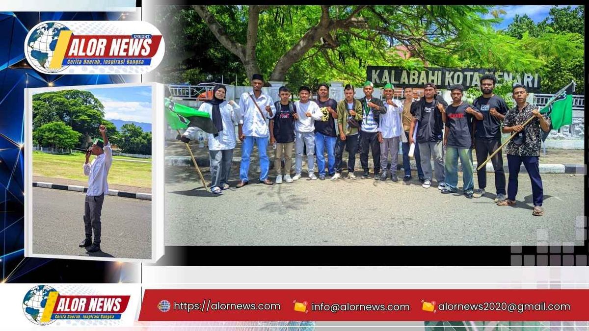 Jelang 1 Tahun Pemerintahan Kabupaten Alor, HMI Gelar Aksi Mimbar Bebas