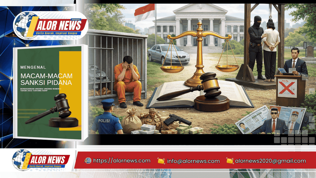 Macam-macam pidana dalam KUHP terbaru UU No 1 Tahun 2023 yang berlaku 2026