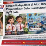 Poster lomba literasi yang diselenggarakan Dinas Kearsipan dan Perpustakaan Kabupaten Alor tahun 2026