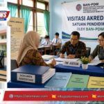 Infografis hasil akreditasi BAN-PDM Tahun 2026 Tahap II untuk sekolah dan madrasah di Kabupaten Alor.