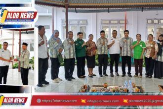 Kegiatan “Tahula” Kemenag Alor kepada panitia PGI Nasional 2026 di Kalabahi