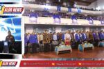 Gubernur NTT Melki Laka Lena dan Wakil Gubernur Johni Asadoma menghadiri pelantikan pengurus PAN se-NTT di Grha Cendana Universitas Nusa Cendana Kupang.