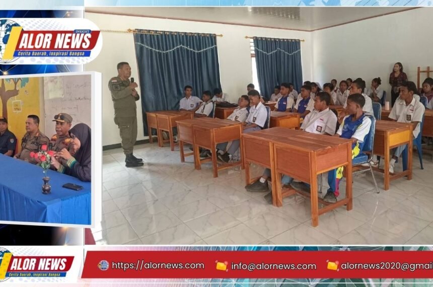 Satpol PP Alor Goes to School, Cegah Tawuran dan Kenakalan Remaja