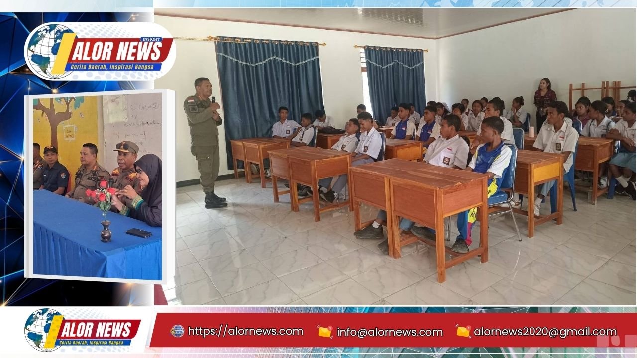 Satpol PP Alor Goes to School, Cegah Tawuran dan Kenakalan Remaja