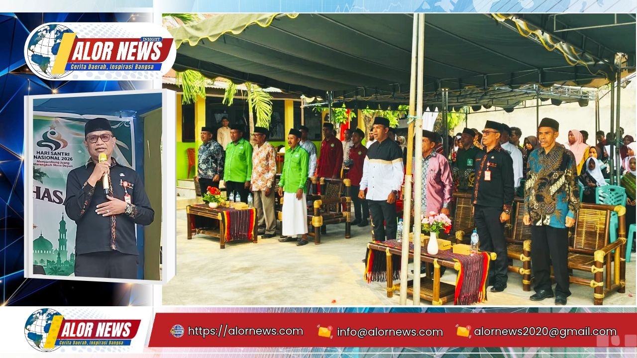 Asisten I Setda Alor menghadiri Gebyar Hari Santri dan Bulan Bahasa di MTs Darul Falah Dulolong